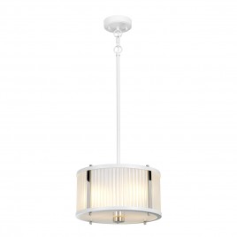 Ładna lampa wisząca - DL-CORONA-2P-WPN - Elstead Lighting