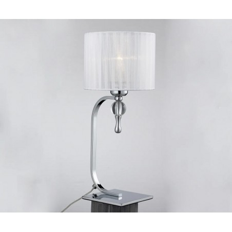 Lampa stołowa - IMPRESS TABLE AZ1107 BIAŁA- Azzardo