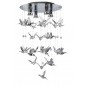 Plafon ze zwieszeniami BIRDS AZ2449 - Azzardo