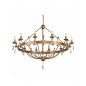 Ogromna lampa wisząca - WINDSOR12-GOLD - Elstead Lighting