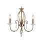 Stylowy żyrandol - AEGEAN AG3-AGED-BRASS - Elstead Lighting