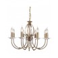 Ośmioramienny żyrandol - AEGEAN AG8-AGED-BRASS - Elstead Lighting