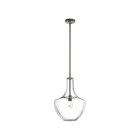 Minimalistyczna lampa wisząca - KL-EVERLY-P-M-OZ - Kichler