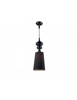 Zgrabna lampa wisząca - BAROCO 1 PENDANT AZ0064 CZARNY - Azzardo