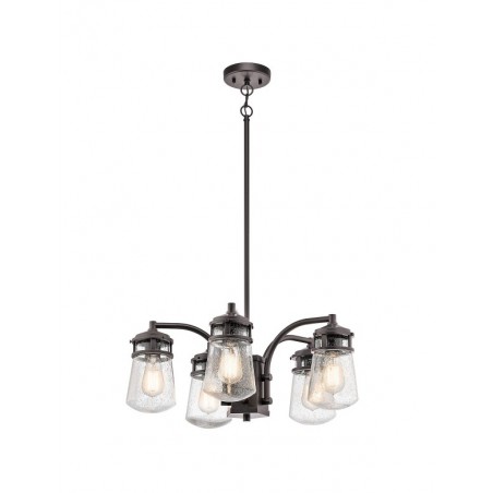 Elegancka lampa wisząca - KL-LYNDON-5P-AZ - Kichler