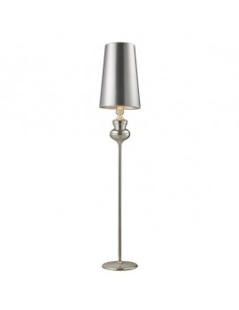 Luksusowa lampa stojąca - BAROCO FLOOR AZ0309 SREBRNA - Azzardo