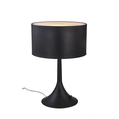 Minimalistyczna lampa stołowa - NIANG AZ2916 CZARNA - Azzardo