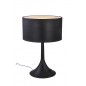 Minimalistyczna lampa stołowa - NIANG AZ2916 CZARNA - Azzardo