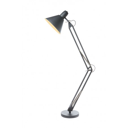 Metalowa lampa stojąca - KIPSAR AZ2369 SZARA - Azzardo