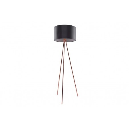 Stylowa lampa stojąca - FINN AZ3011 COPPER/GREY - Azzardo