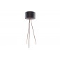 Stylowa lampa stojąca - FINN AZ3011 COPPER/GREY - Azzardo