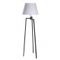 Nowatorska lampa stojąca - TRIPOD WOOD CONE AZ3013+AZ3671 BIAŁA - Azzardo