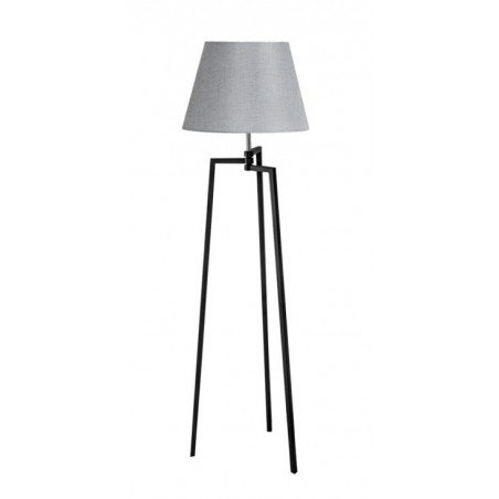 Lampa stojąca - TRISTAN ROUND AZ3329+AZ3015 SZARA - Azzardo