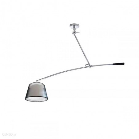 Modernistyczna lampa wisząca - BARCELONA AZ2288+AZ2609 CLEAR - Azzardo