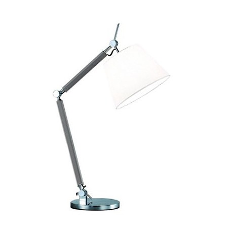 Lampa stołowa - ZYTA S TABLE ALU AZ2307+AZ2599 BIAŁA - Azzardo