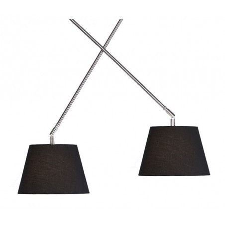 Niezwykła lampa wisząca - ADAM 2S AZ1842+AZ2583 SZARA - Azzardo