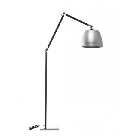 Nowoczesna lampa stojąca - ZYTA FLOOR AZ1849+AZ2596 ALUMINIUM - Azzardo