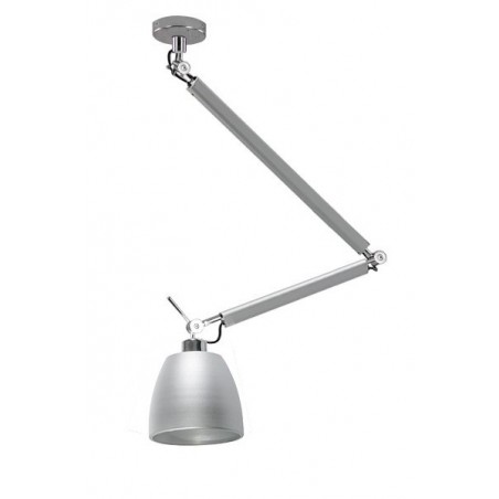 Lampa wisząca - ZYTA S PENDANT ALU AZ2298+AZ2600 CZARNA - Azzardo