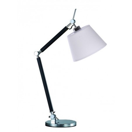 Niebanalna lampa stołowa - ZYTA S TABLE AZ1848+AZ2593 ALUMINIUM - Azzardo