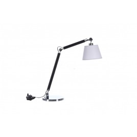 Niebanalna lampa stołowa - ZYTA S TABLE AZ1848+AZ2593 ALUMINIUM - Azzardo