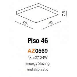 Plafon - PISO 46 AZ0569 - Azzardo