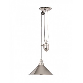 Lampa wisząca - PV-P-PN - Nikiel - Elstead Lighting