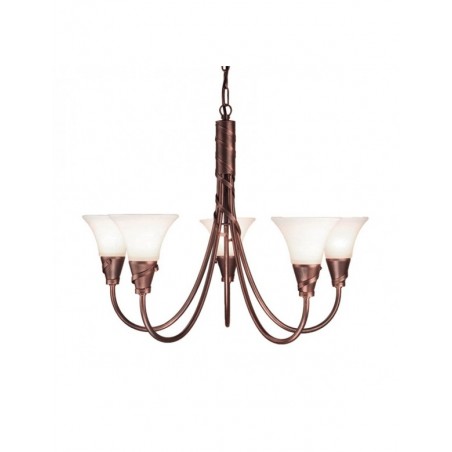 Antyczna lampa wisząca - EM5-COPPER - Elstead Lighting