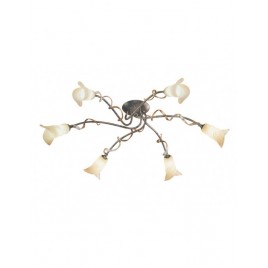 Sześcioramienna plafon - FLY6-SF-BRZ-ANT - Elstead Lighting