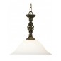 Klasyczna oprawa sufitowa Pembroke - PB-P-BLK-GOLD - Elstead Lighting