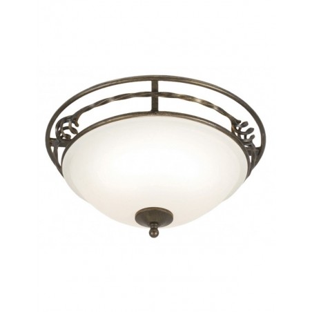 Plafon Pembroke - PB-F-A-BLK-GOLD - Elstead Lighting