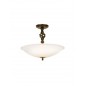 Interesująca plafon Pembroke - PB-SF-A-BLK-GOLD - Elstead Lighting