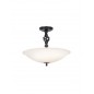 Interesująca plafon Pembroke - PB-SF-A-BLACK - Elstead Lighting