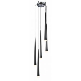 Gustowna lampa wisząca - STYLO 5 AZ0119 CZARNA - Azzardo