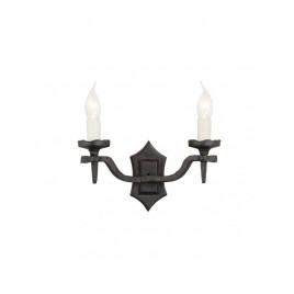 Nietuzinkowy kinkiet Rectory - RY2B-BLACK - Elstead Lighting