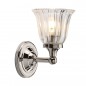 Delikatny kinkiet - BATH-AUSTEN1-PN - Nikiel - Elstead Lighting