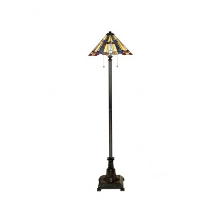 Dekoracyjna lampa stojąca - QZ-INGLENOOK-FL- Quoizel