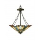 Elegancka lampa wisząca - QZ-INGLENOOK-P-B - Quoizel