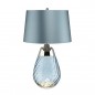 Nowoczesna lampa stołowa - LENA-TL-S-BLUE - Niebieski - Elstead Lighting