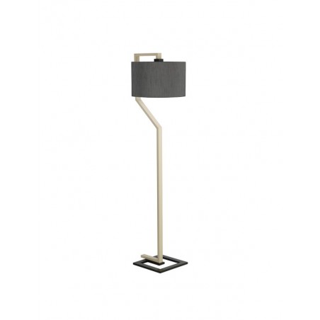 Futurystyczna lampa podłogowa - AXIOS-FL-GREY - Szary - Elstead Lighting