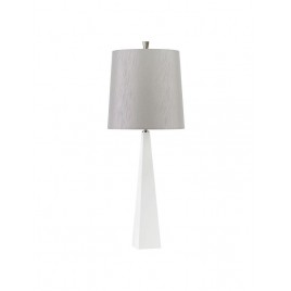 Wykwintna lampa stołowa - ASCENT-TL-WHT - Biały - Elstead Lighting