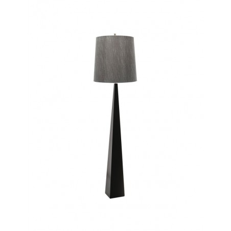 Czarująca lampa podłogowa - ASCENT-FL-BLK - Czarny - Elstead Lighting