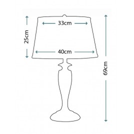 Ciekawa lampa stołowa - SF-STUYVESANT - Stiffel