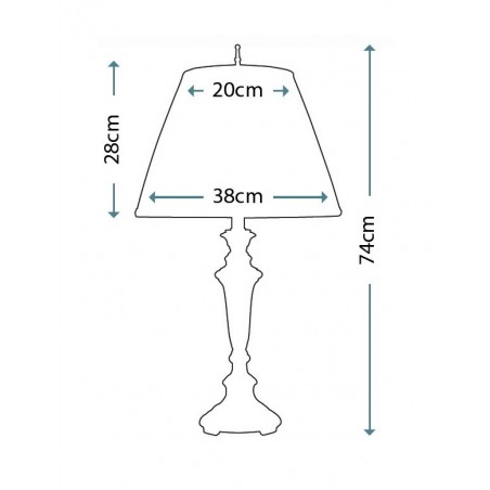 Lampa stołowa Roosevelt - SF-ROOSEVELT - Stiffel