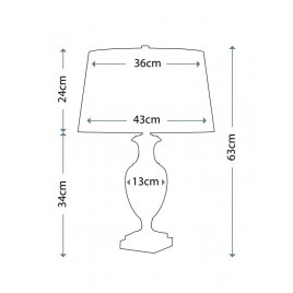 Urokliwa oprawa - ANTONIA-TL - Elstead Lighting