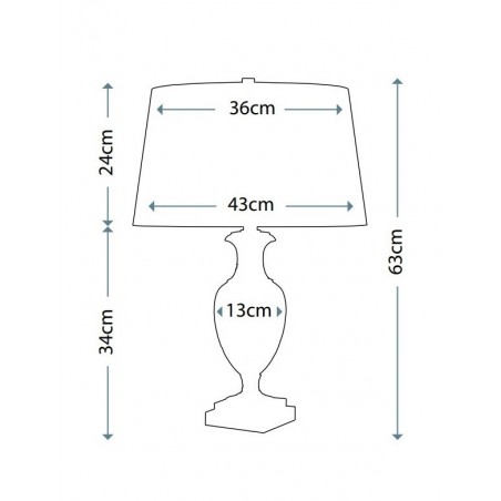 Urokliwa oprawa - ANTONIA-TL - Elstead Lighting