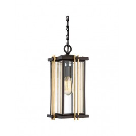 Łańcuchowa lampa wisząca - QZ-GOLDENROD8-M - Quoizel