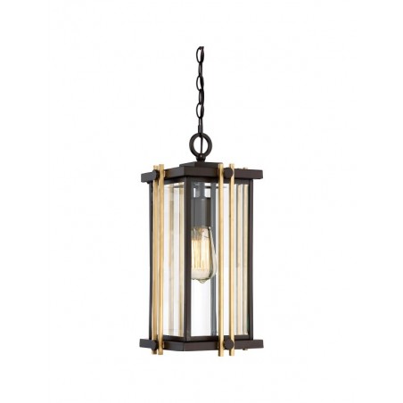 Łańcuchowa lampa wisząca - QZ-GOLDENROD8-M - Quoizel