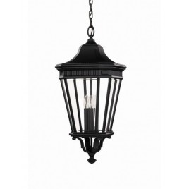 Zewnętrzna lampa wisząca - FE-COTSLN8-L-BK - Feiss