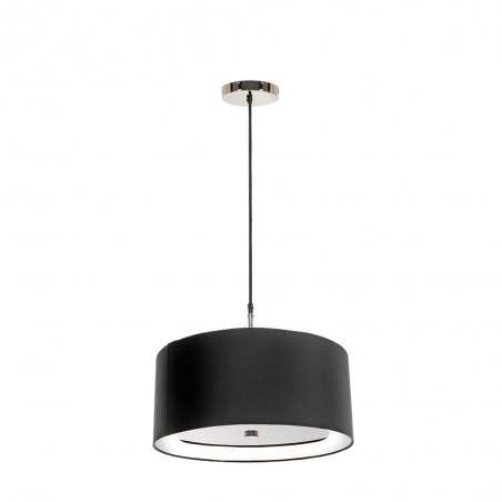 Okrągła lampa wisząca - SIENNA-P-BLK - Elstead Lighting